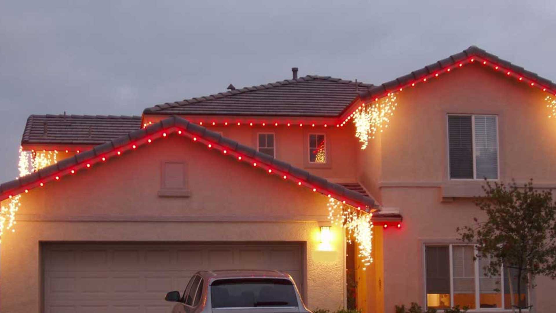 Hanging Christmas Lights
